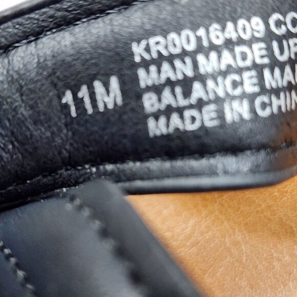 Korks Black Strappy Sandals Woven Block Heel Size 11M - Picture 5 of 10